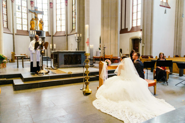 Kirchliche Trauung Schloss Benrath