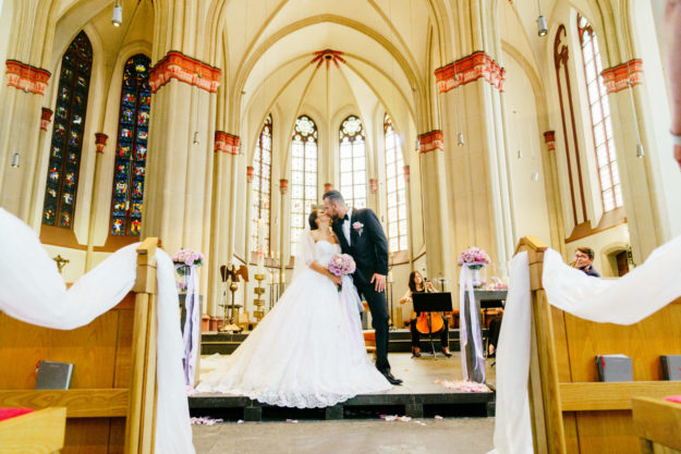 Kirchliche Trauung Schloss Benrath